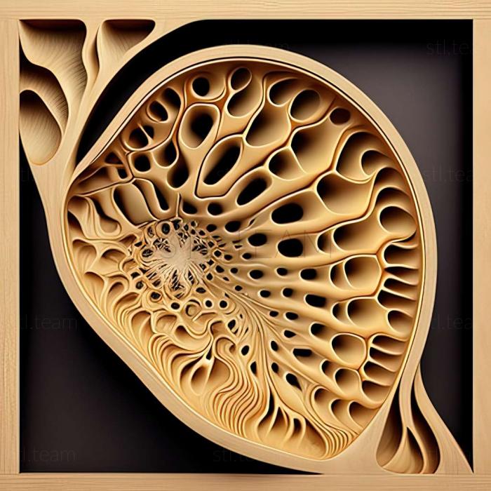 3D модель Allorhynchium radiatum (STL)